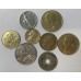 FRANCE 1936 - 1989 . 1/2  HALF - ONE HUNDRED 100  FRANCS COINS . SOME KEY DATES